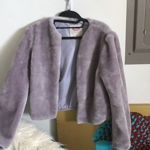 fluffy jacket
